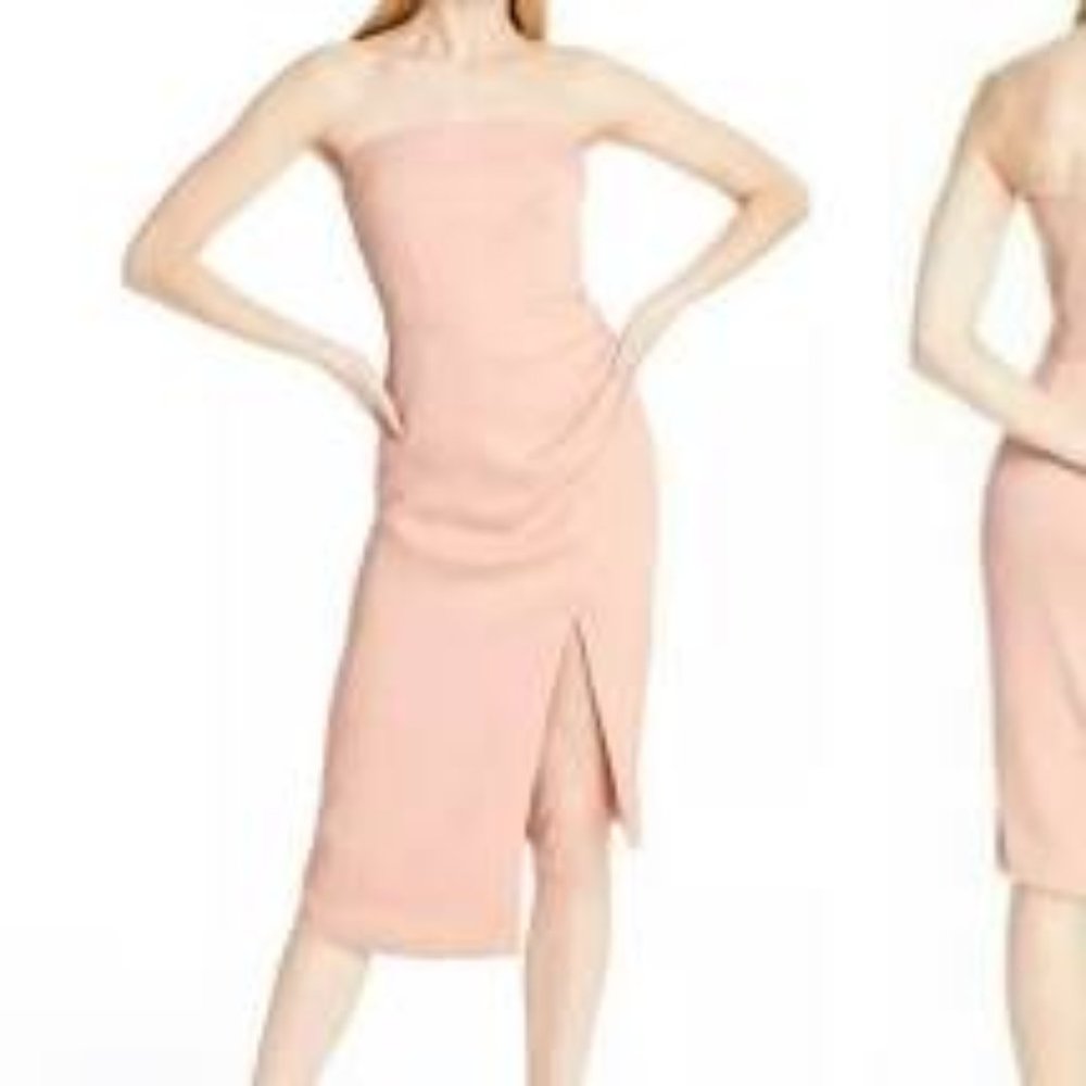 Cushnie For Target  Blush Pink Strapless Dress